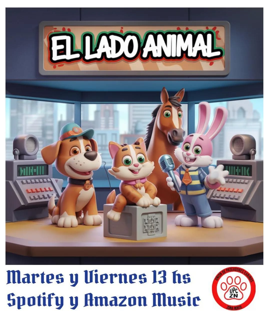 Tapa del programa de radio El Lado Animal