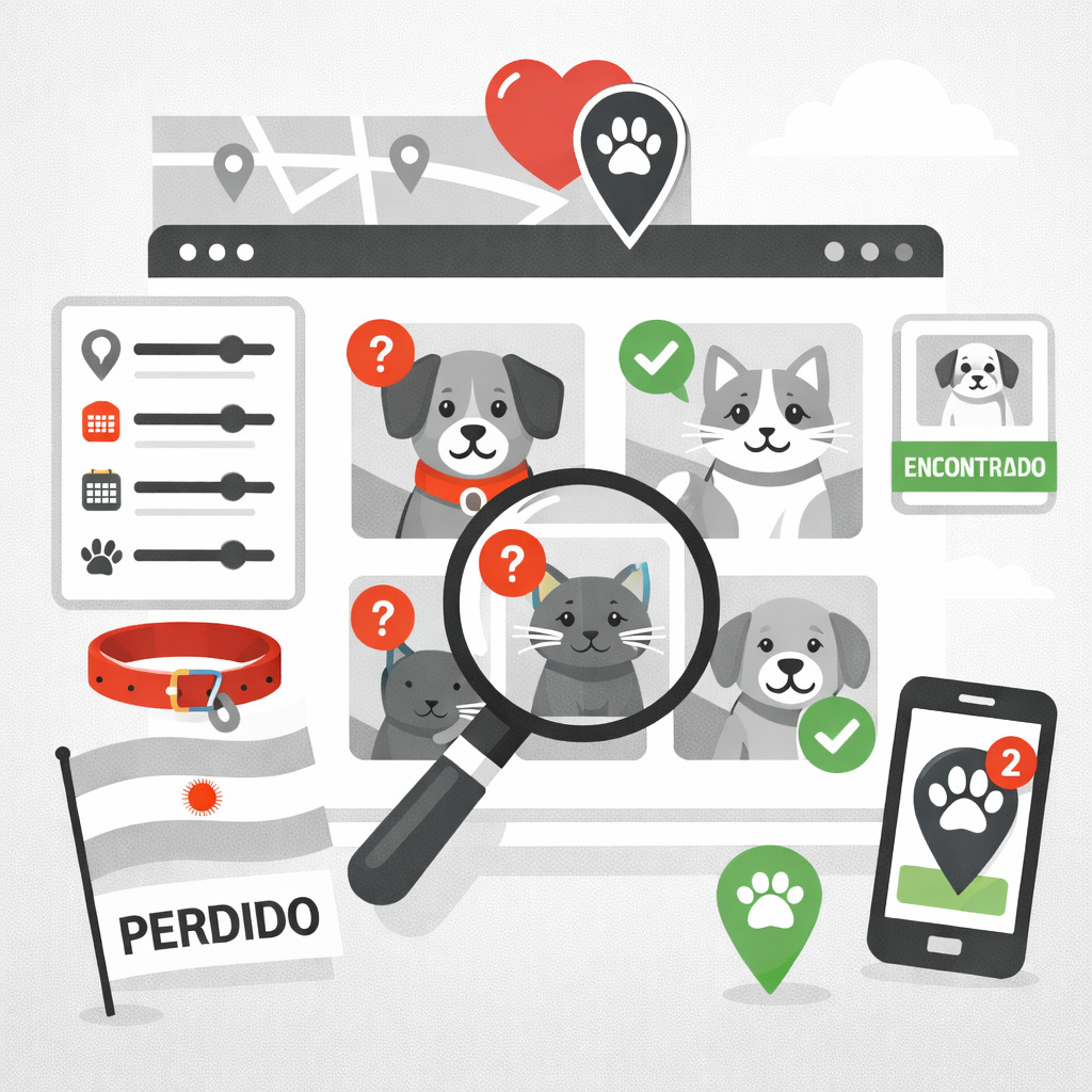 Explorar mascotas con filtros